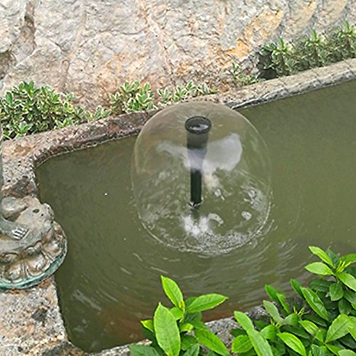 IP68 Wasserpumpe Tauchpumpe mit LED-Ring Filter Brunnen für Gartenteiche Fischteiche Brunnen Aquarien – Bild 4