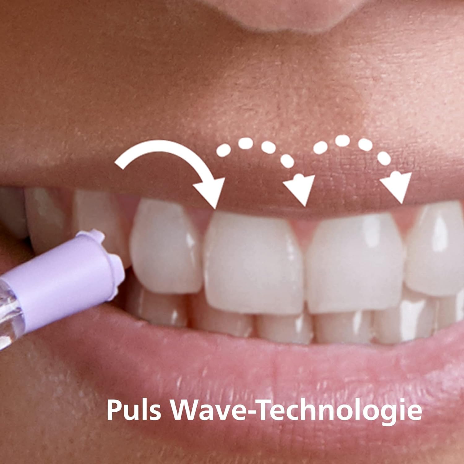 Philips Sonicare kabellose Power Flosser Munddusche und DiamondClean 9000 elektrische Zahnbürste – Saubere Zähne, sauberes Zahnfleisch und Plaque-Entfernung, Weiß (Modell HX3886/41)