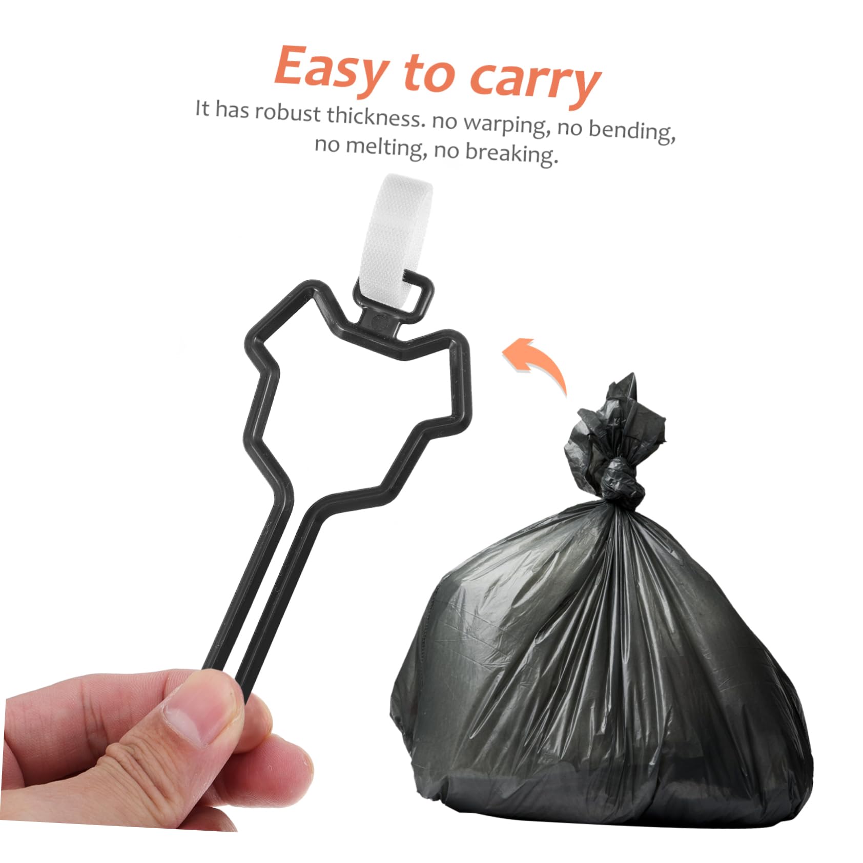 INOOMP 30piezas Soporte De Bolsas Para Excrementos De Clip Inalámbrico Para Transportar Bolsas De Desechos Para De Paseos Sin