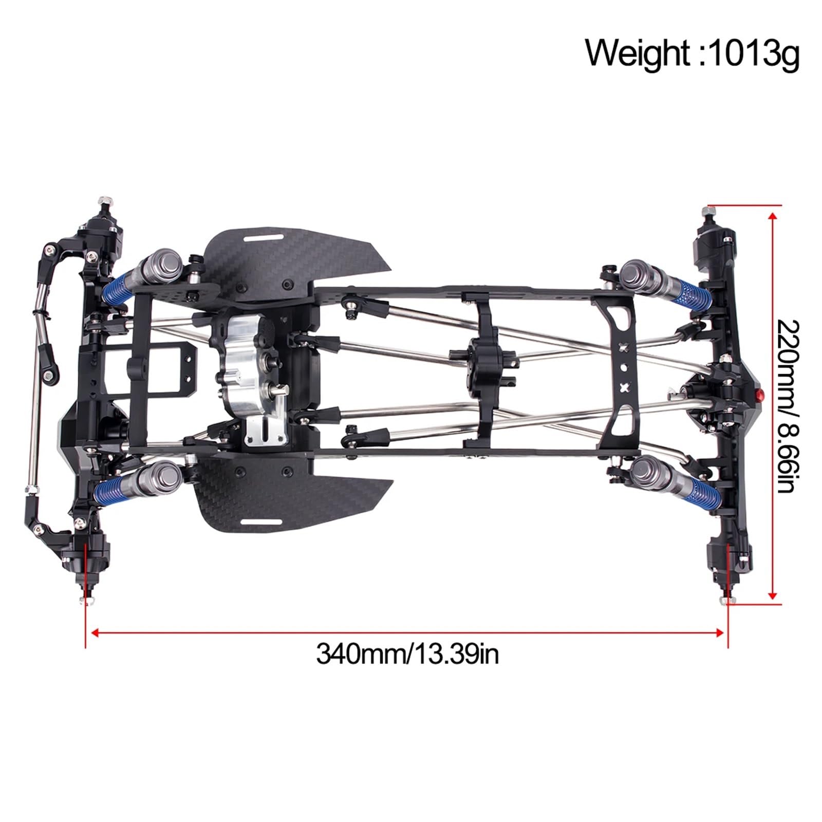 Per Element Per Enduro Per SCX10 II Per TRX4 Per MST CMX TF2 D90 Per RGT EX86130 1/10 RC Auto Pneumatici In Gomma 4 Pezzi Con Inserti In Schiuma Ricambi Modellini RC