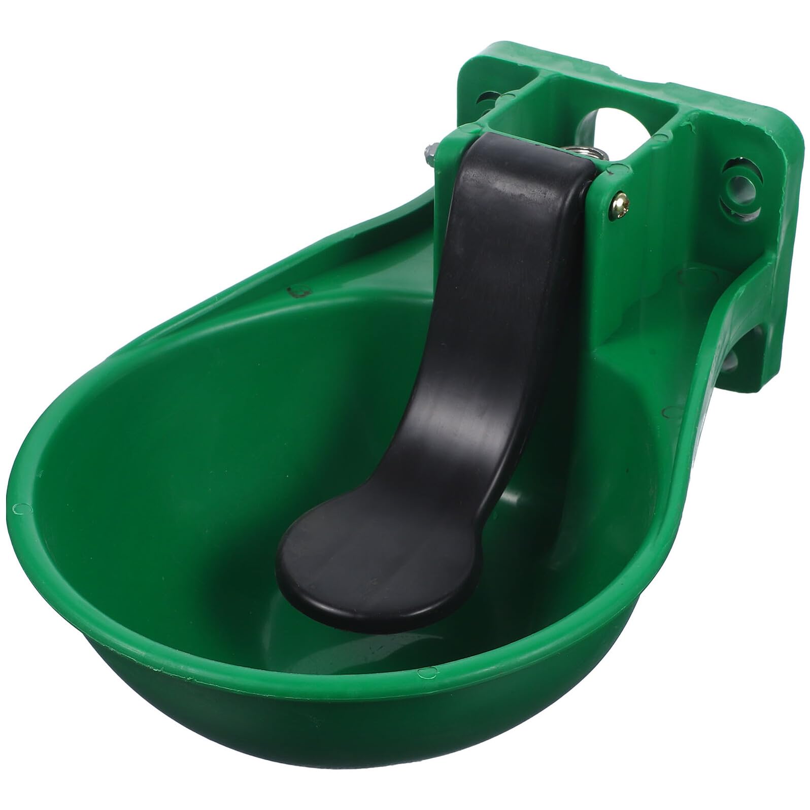 Homoyoyo Abbeveratoio Automatico per Bestiame in Plastica e Ghisa Ciotola Grande per Bovini e Ovini Design Forma di con Valvola Contatto per Risparmio Idrico Adatto Mucche Suini e