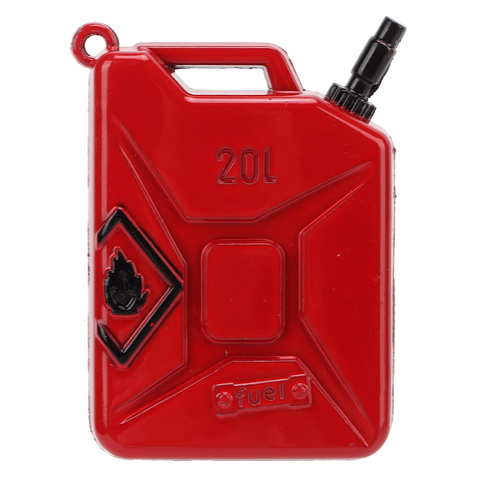KIMISS Mini Réservoirs de Carburant pour Camion RC, pour SCX10 90046,2 Pièces, Réservoirs d'huile de Simulation en Métal Durable pour Voiture d'escalade 1/10