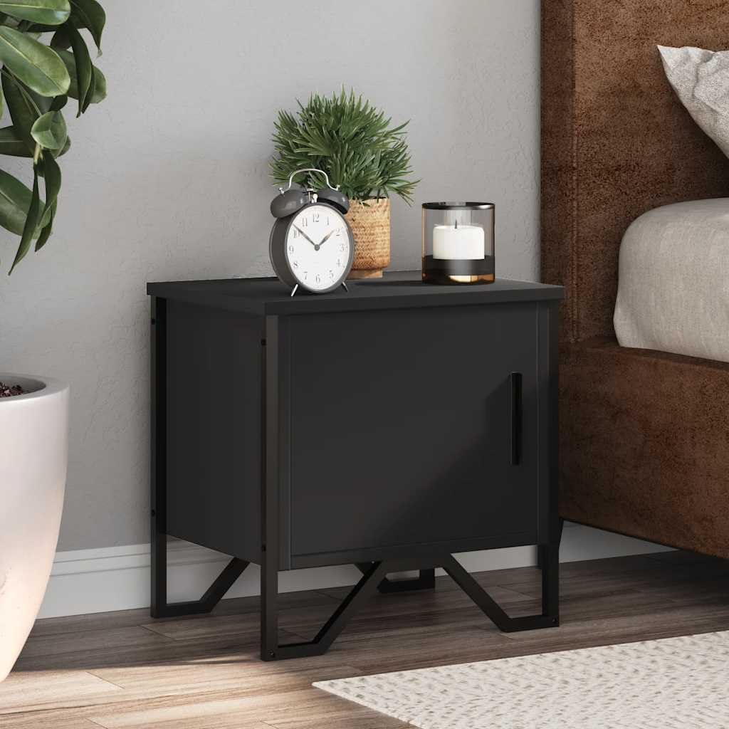 Table de chevet à deux tiroirs de rangement pour petits espaces