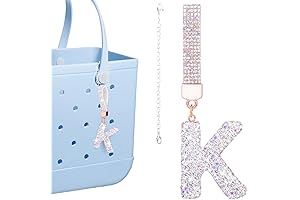 Bogg Bag Beauty: Express Yourself with our Diamond-Encrusted Letter Charms