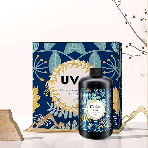 Miniatura 8 de Resina dura transparente ultravioleta, de curado rápido para decoración de joyas, manualidades, pegamento duro y transparente, resina activada por