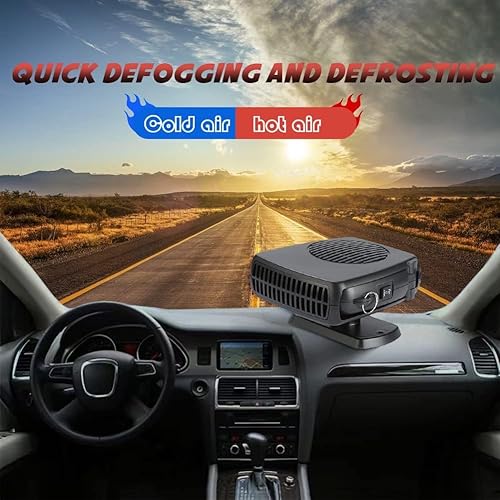 Miniatura 5 de Showvigor - Calentador de automóvil 2024, nueva actualización 2 en 1, calentador de coche de calentamiento rápido y refrigeración, esencial para