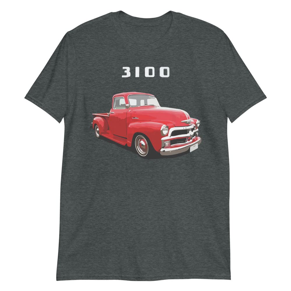 Red Chevy 3100 Antique Pickup Truck T-Shirt