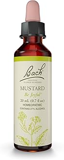 Bach Original Flower Remedy Dropper, 20 ml, Mustard Flower Essence