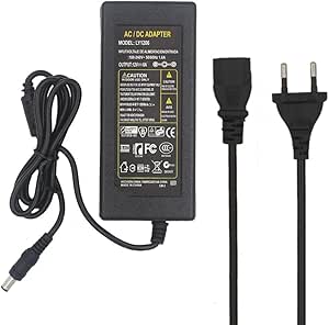 TOP CHARGEUR * Adattatore Caricatore Caricabatteria Alimentatore 12V 6A 72W 4 Pin per Sostituzione Atech OEM A065112-TD1