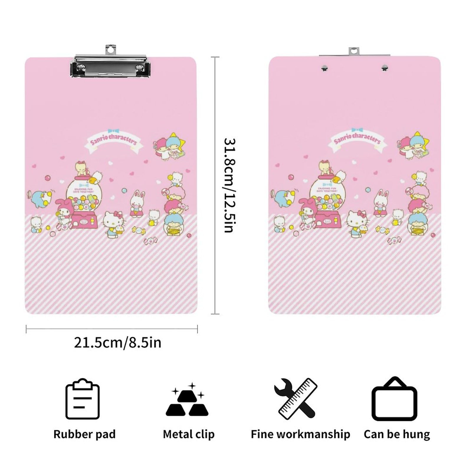 Amazon.co.jp: ハローキティ クリップボード A4 キャラクター