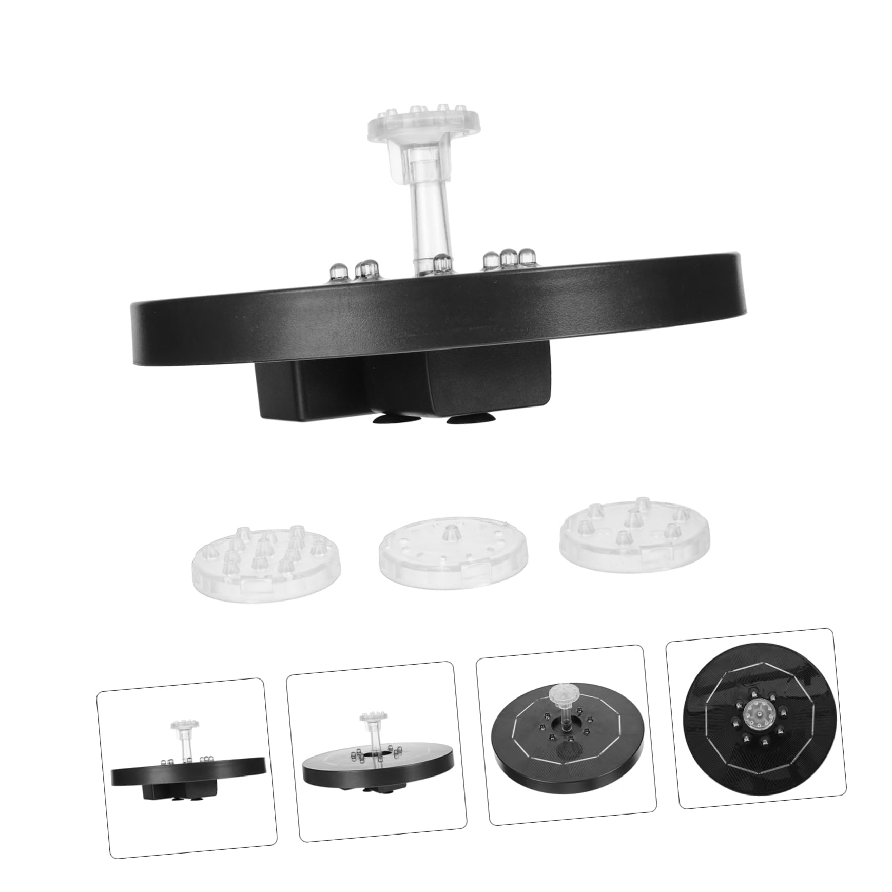SUPVOX Fontana Solare Per Giardino Con Pompa Ad Acqua Alimentata Da Energia Solare Cascata Da Giardino Decorazione Per Laghetto