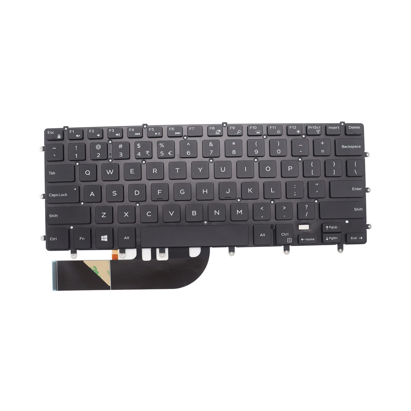 New Replacement Keyboard for DELL XPS 15 9550 9560 9570 Inspiron 15 7000 15-7558 15-7568 Precision 5510 m5510 5520 5530 Keyboard P55F P56F 0GDT9F GDT9F NSK-LV0BW Backlit US