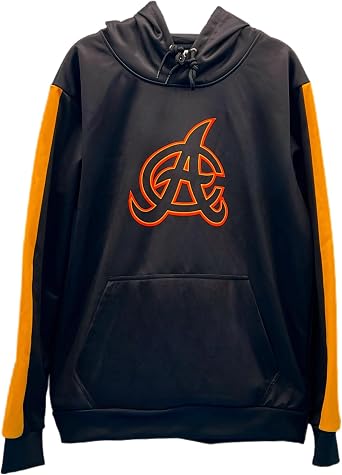 LIDOM Aguilas Cibaenas Baseball Pullover Hoodie Official Logos Black