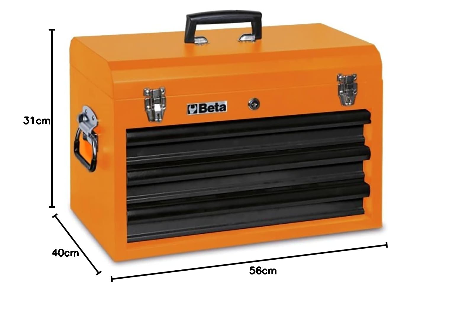 Beta C22E - Cassetta porta attrezzi con 3 cassetti