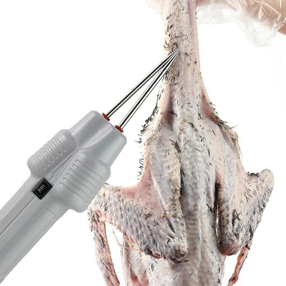 Produktbild von Comius Sharp Handgehaltener Hühnerpflücker – 9000 U/min, Abwaschbar, Edelstahlkegel, 3h Akku, Zum Entfernen Von Daunenfedern Bei Geflügel