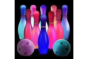 Glow in the Dark Bowling for Kids and Adults
