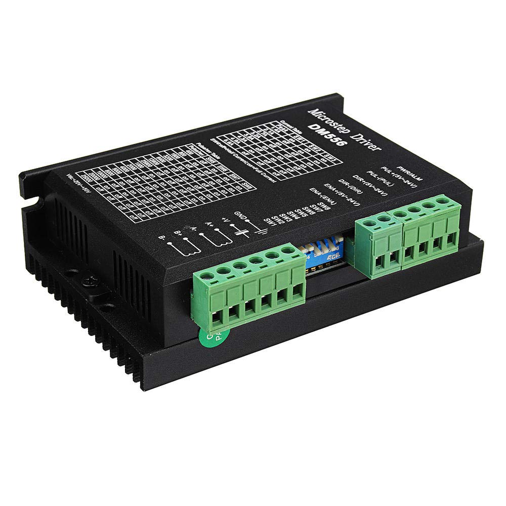 DollaTek 5.6A DC 24-50V 57/86 2 Phase Stepping Driver DM556 Stepper Motor Driver