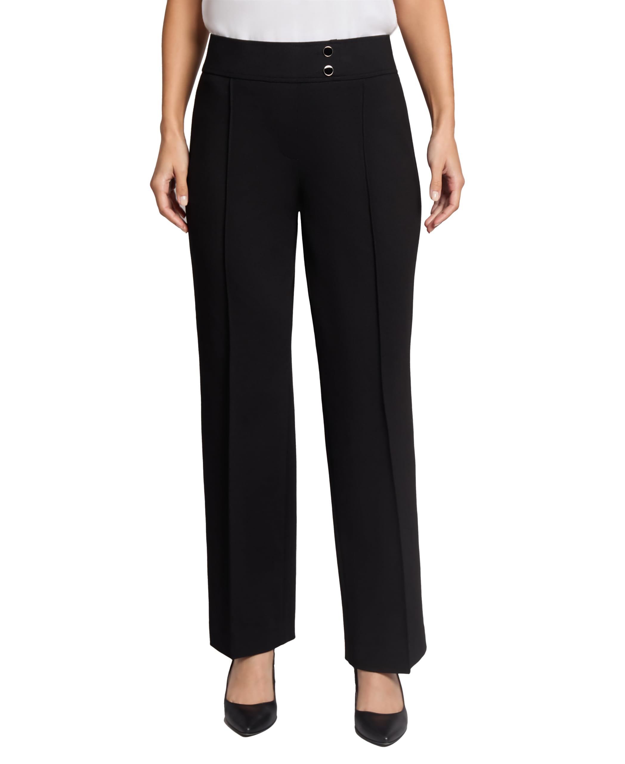 Jones New York Womens Pull-on Trouser Pant