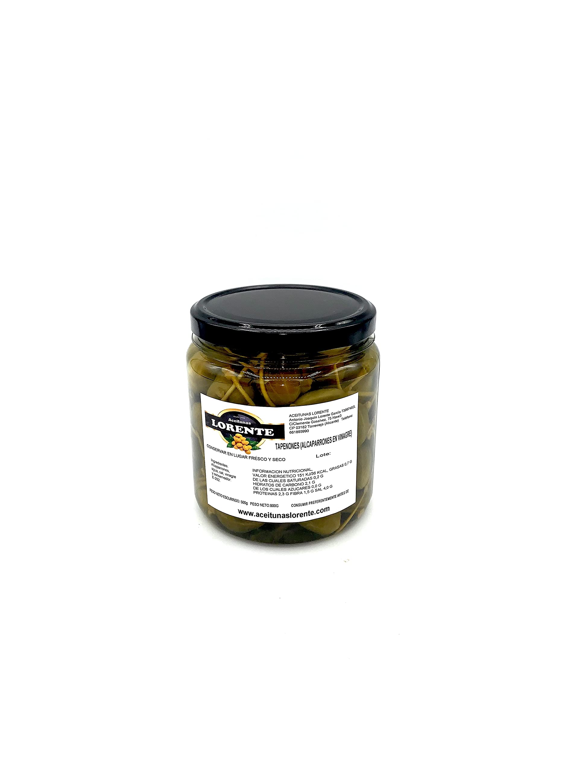 Alcaparrones en Vinagre 500 gr