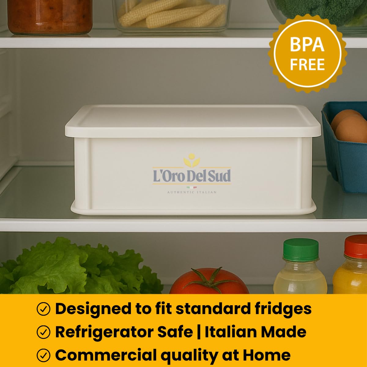 Amazon.com: L'Oro Del Sud Home Refrigerator Size Dough Proofing