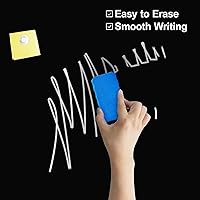 Vista 118 de J&J worldwide Glass Whiteboard Yearly Calendar - 35" X 47" Large Wall Whitrboard - White Board Dry Erase Planner for Wall Home, School, Office