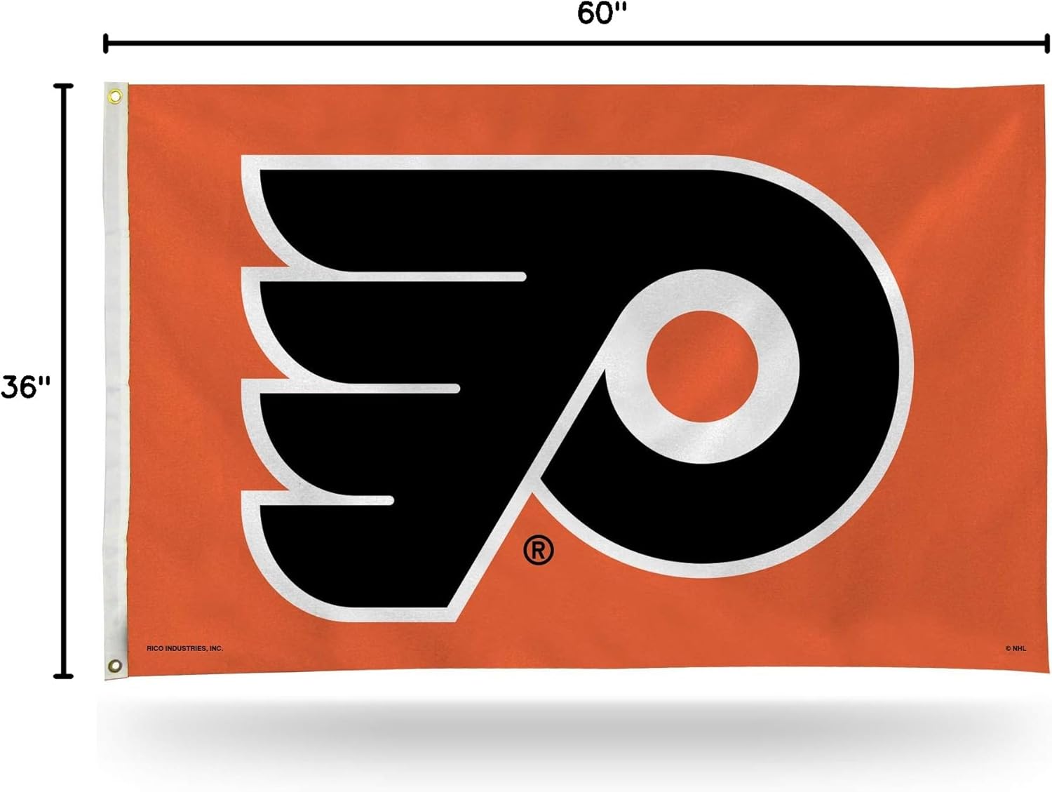 NHL Rico Industries Colorado Avalanche Standard 3' x 5' Banner Flag Single Sided - Indoor or Outdoor - Home Décor - Image 7