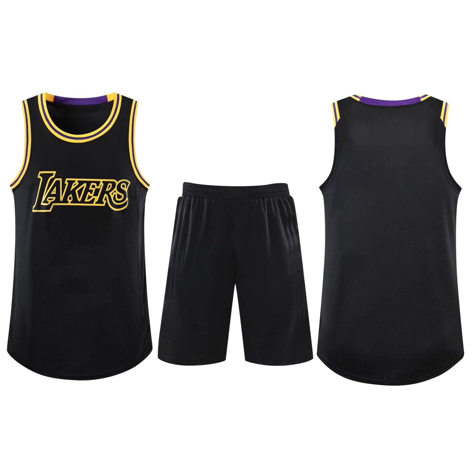 Basketball Trikot 2-Teiliges Personalisiert Name und Nummer ärmellose Anzug Kinder Erwachsene Sportswear Weste Shorts Benutzerdefiniert