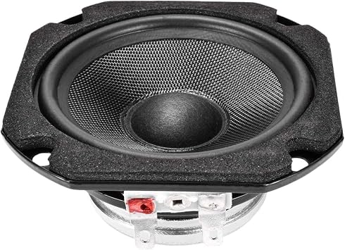 PRV AUDIO 3-inch Full-Range Neodymium Speaker 3MR40-NDY-4 PRO Audio Midrange with 40 Watts Power Handling, 4 Ohm, and Versatile Performance for Car Audio Applications (Single)