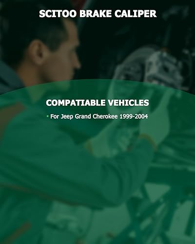 Miniatura 5 de SCITOO Pinzas de freno delanteras con soporte 18B4826 18B4827 compatibles para Jeep para Grand Cherokee 1999-2004