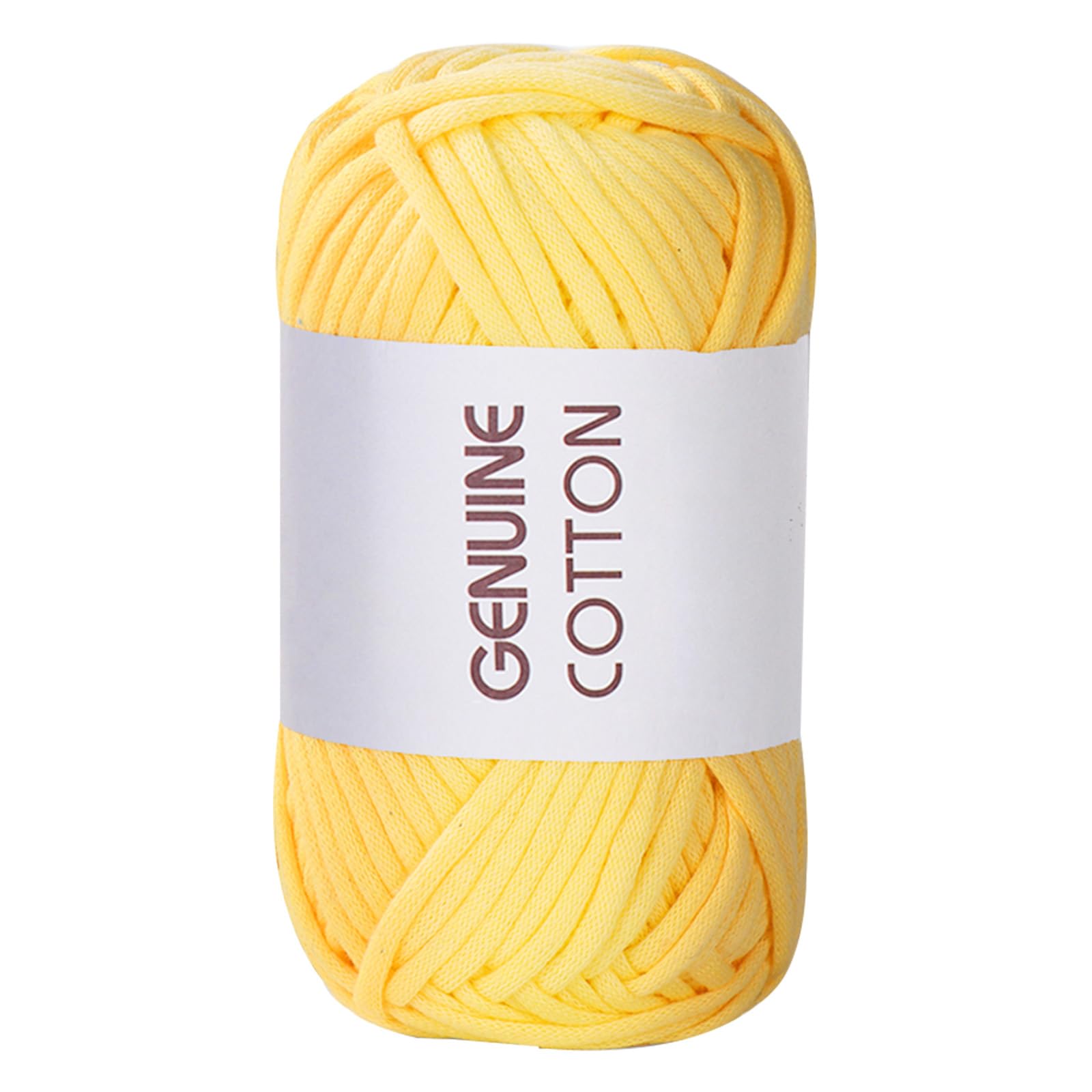 Maxee 5X50g Dickes Garn Baumwolle zum Häkeln, Chunky Häkelgarn für Anfänger, Kein Geteiltes Häkeln Amigurumi Wolle, Klobiges Baumwollgarn Einfaches Strickgarn zum Häkeln Stricke