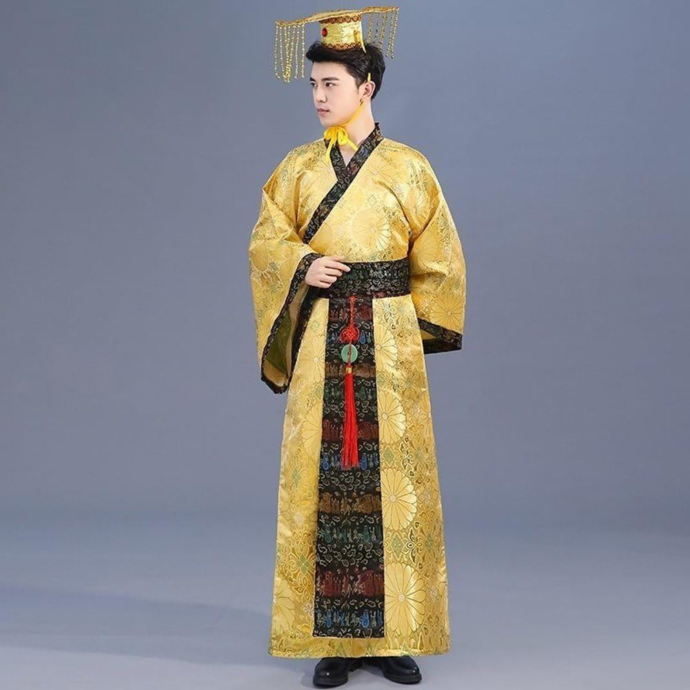 CHAPEAU DE PRINCE empereur chinois ancien, pour jeu de rôle de fête