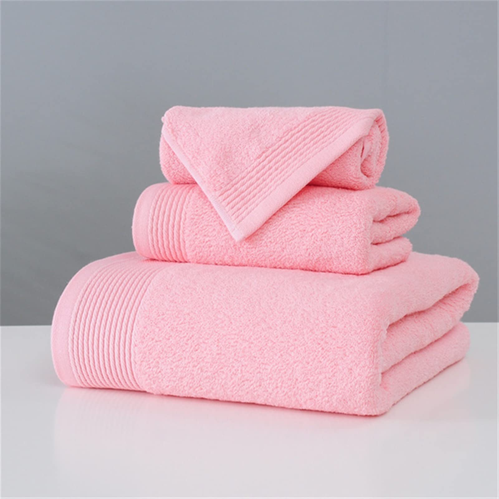 Bath Towel Set Adult Bath Towel 72 x 150 Hand Towel 76 x 34 Face Towel 34 x