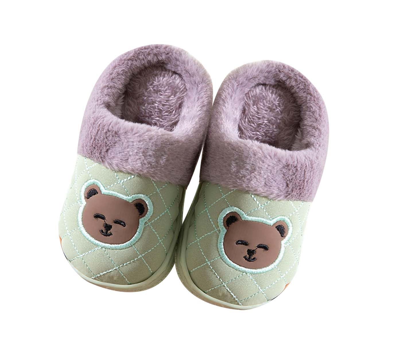 Soft Warm Indoor Winter Slipper/Fluffy Slipper/Fur Flip-Flops for Boys & Girls (1 Pair, 6 to 7 Year) (B0CHJWC1M7) Amazon Price History, Amazon Price Tracker