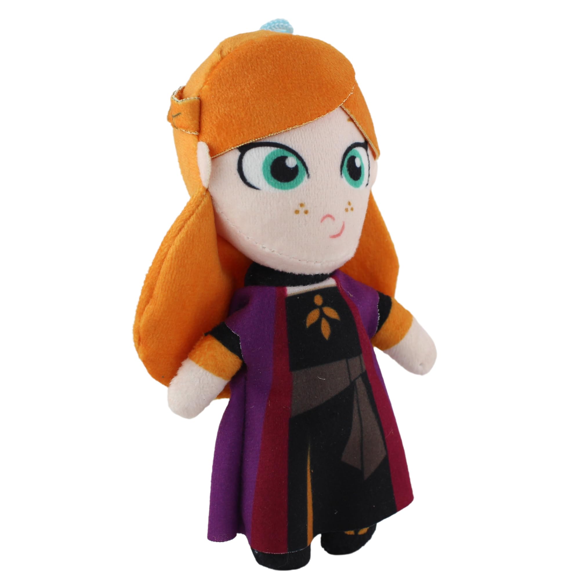 Toptoys2u Bargain Bundles Frozen II - 5" Gift Quality Soft Plush Toy - Anna, Multicolor, Standard - Image 3