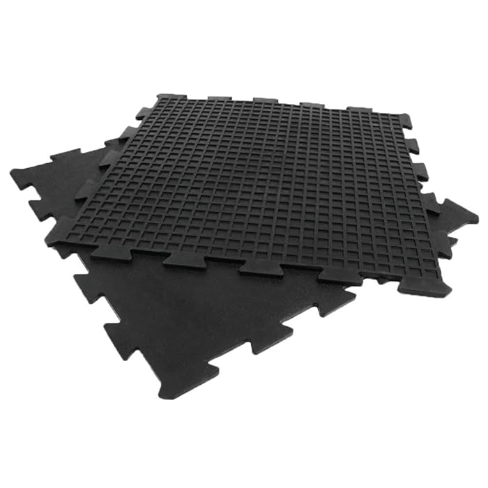 Buy RubberCal ArmorLock Interlocking Rubber Mat 3/8inch x 2ft x