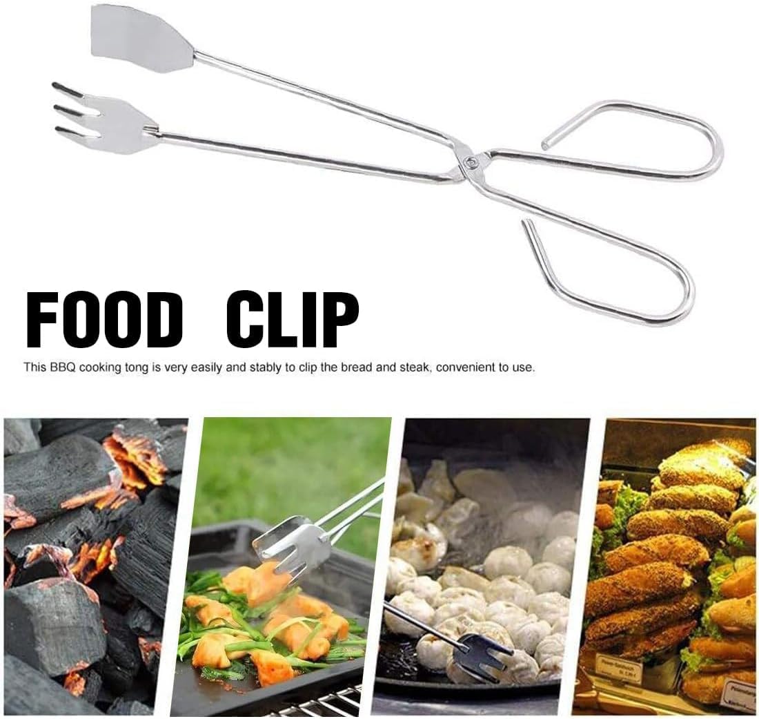 Pinzas de Barbacoa 40 cm Acero Inoxidable Profesional Pinza Cocina Universal para Asar Carne, Verduras y Alimentos Parrilla BBQ ads