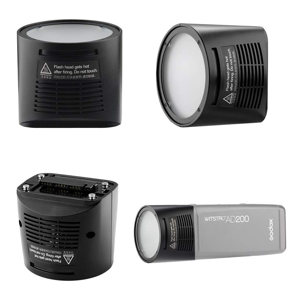 Amazon | Godox Witstro H200R ラウンドフラッシュヘッド AD200