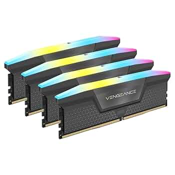 メモリー CORSAIR VENGEANCE DDR5 64GB 5600MHz CORSAIR VENGEANCE RGB DDR5 64GB (4x16GB) DDR5 5600MHz CL36