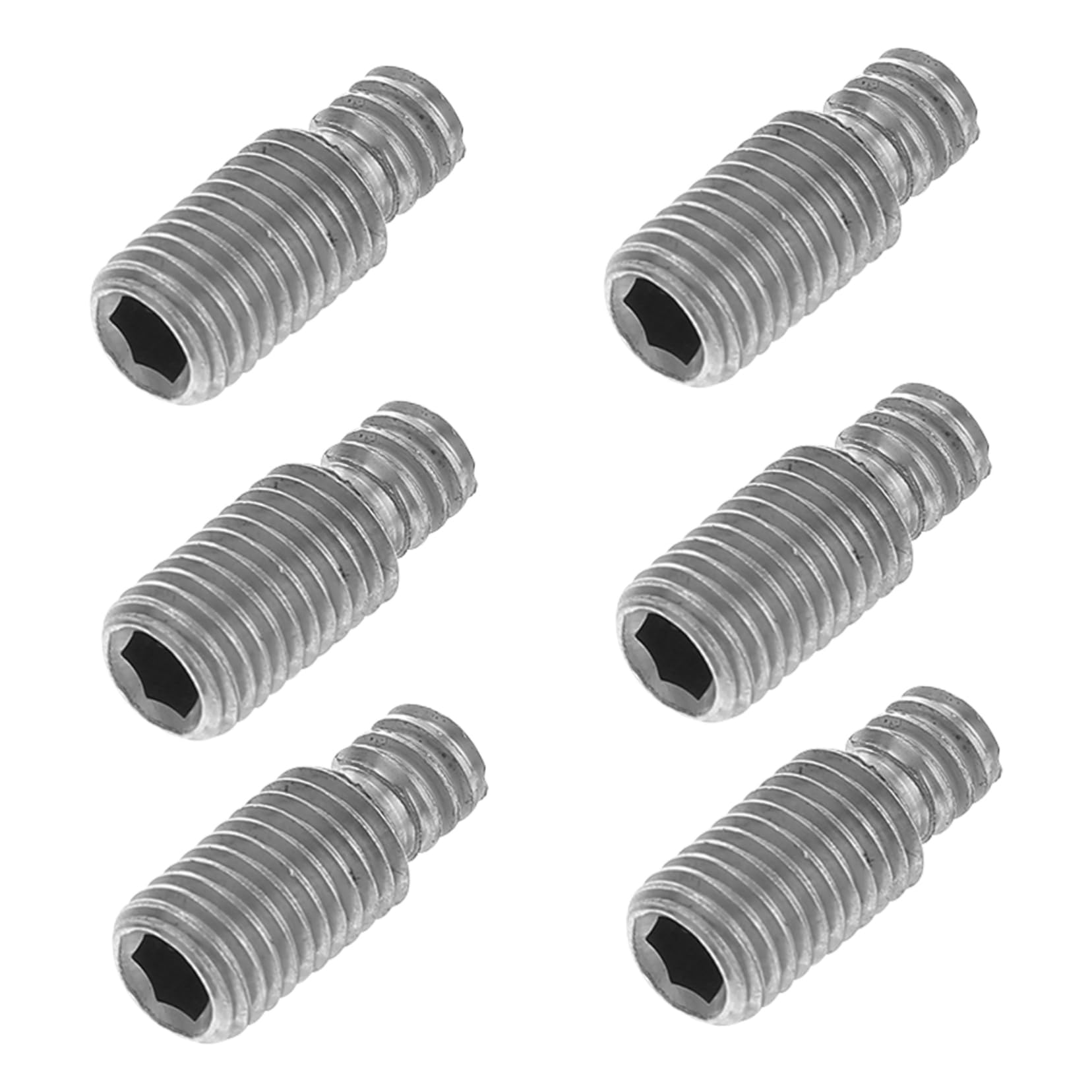 BESPORTBLE Scale Recurve Stabilizer Screw Set 6pcs Bow Point Insert for Bowstring Nock Accessories