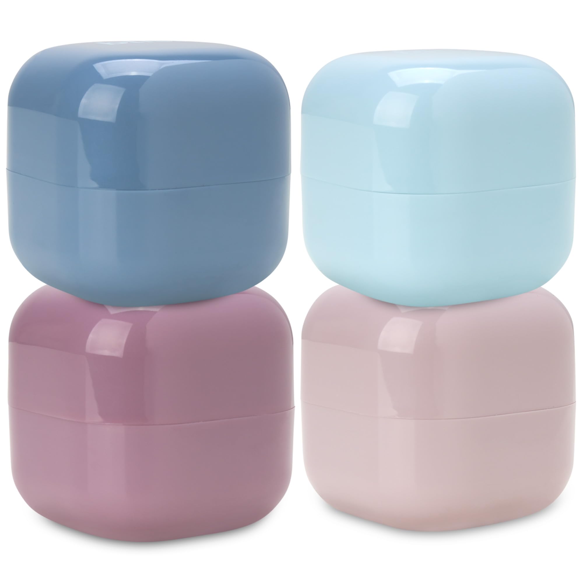 Amazon.com: Bliss Travel Jars Set - 4 Piece 0.5oz Leak Proof