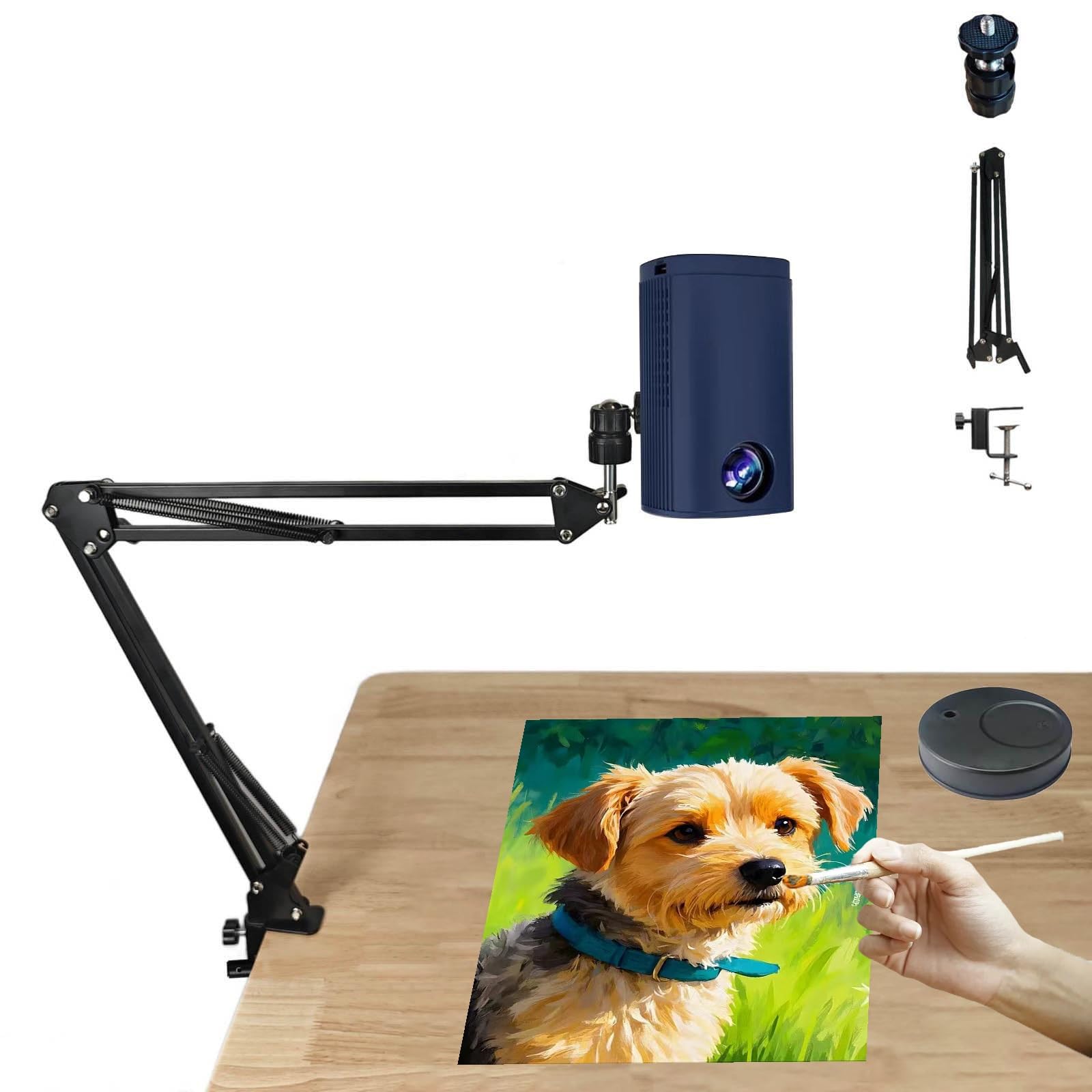Proiettore da disegno, strumento portatile per tracciare e schizzi, supporta USB e smartphone