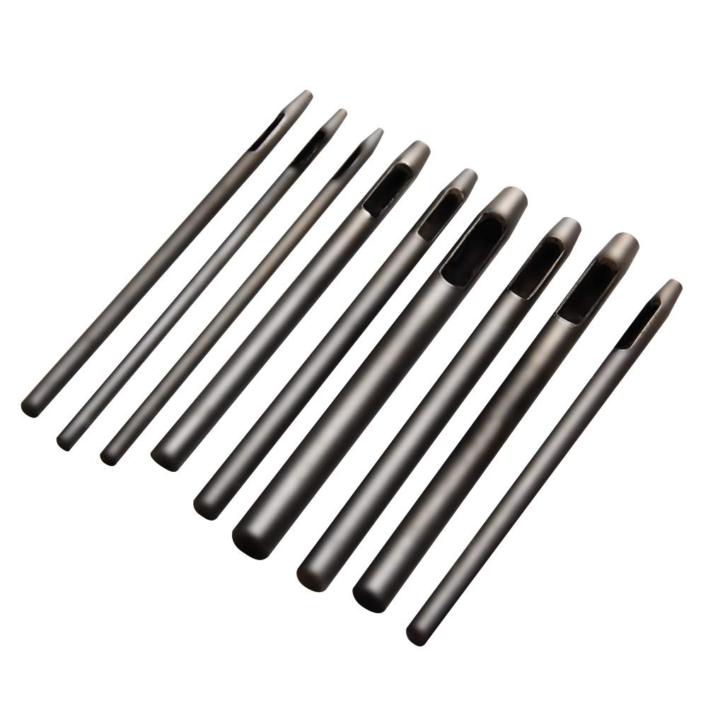 42 Pezzi Strumenti Artigianali in Pelle Punch Kit Cucitura Lavoro Scanalatrice Set da Cucito Kit Artigianale in Pelle Professionale per Progetti Artigianali in Pelle Fai da