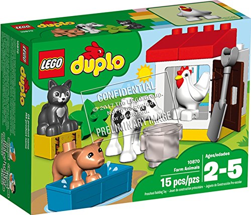 Preisvergleich Produktbild LEGO® DUPLO® Tiere auf dem Bauernhof