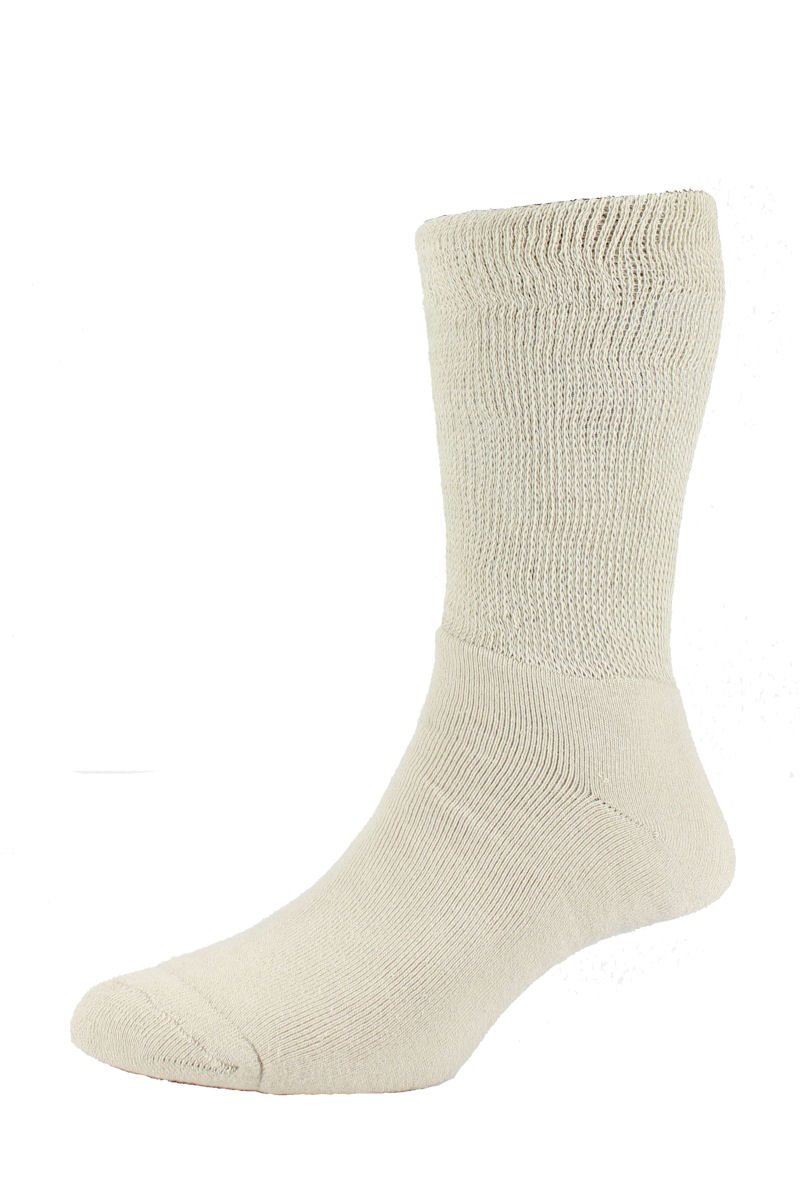 HJ Hall Anti Blister Dual Layer Oatmeal Socks Size 6-11