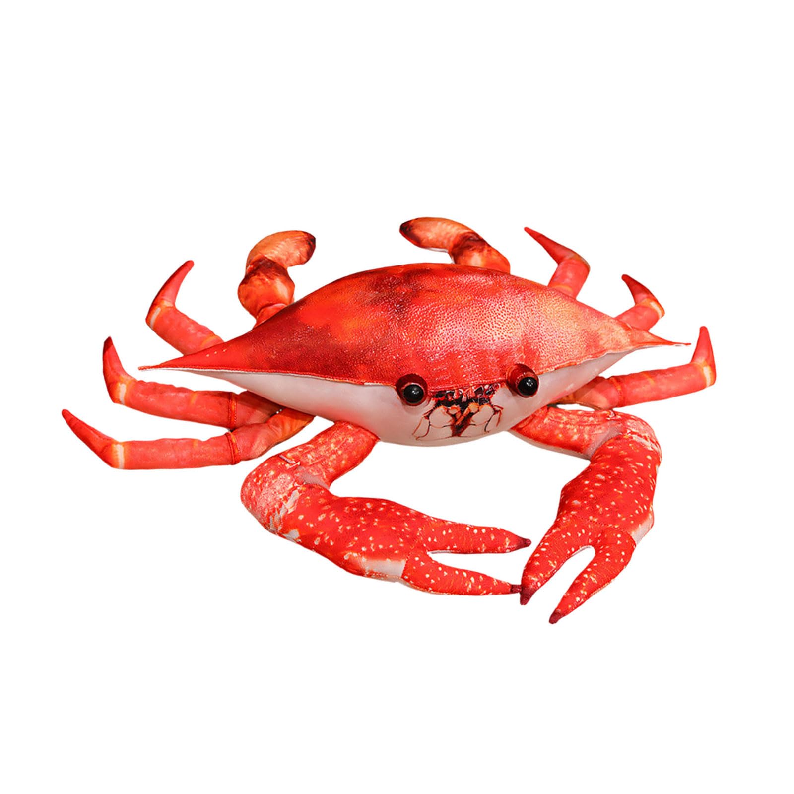 OSNIYAW Crabs PP Cotton Toy with Lifelikes Detail Great for Snuggling and Creative Playing Simulation Crabs Stuffed Toy