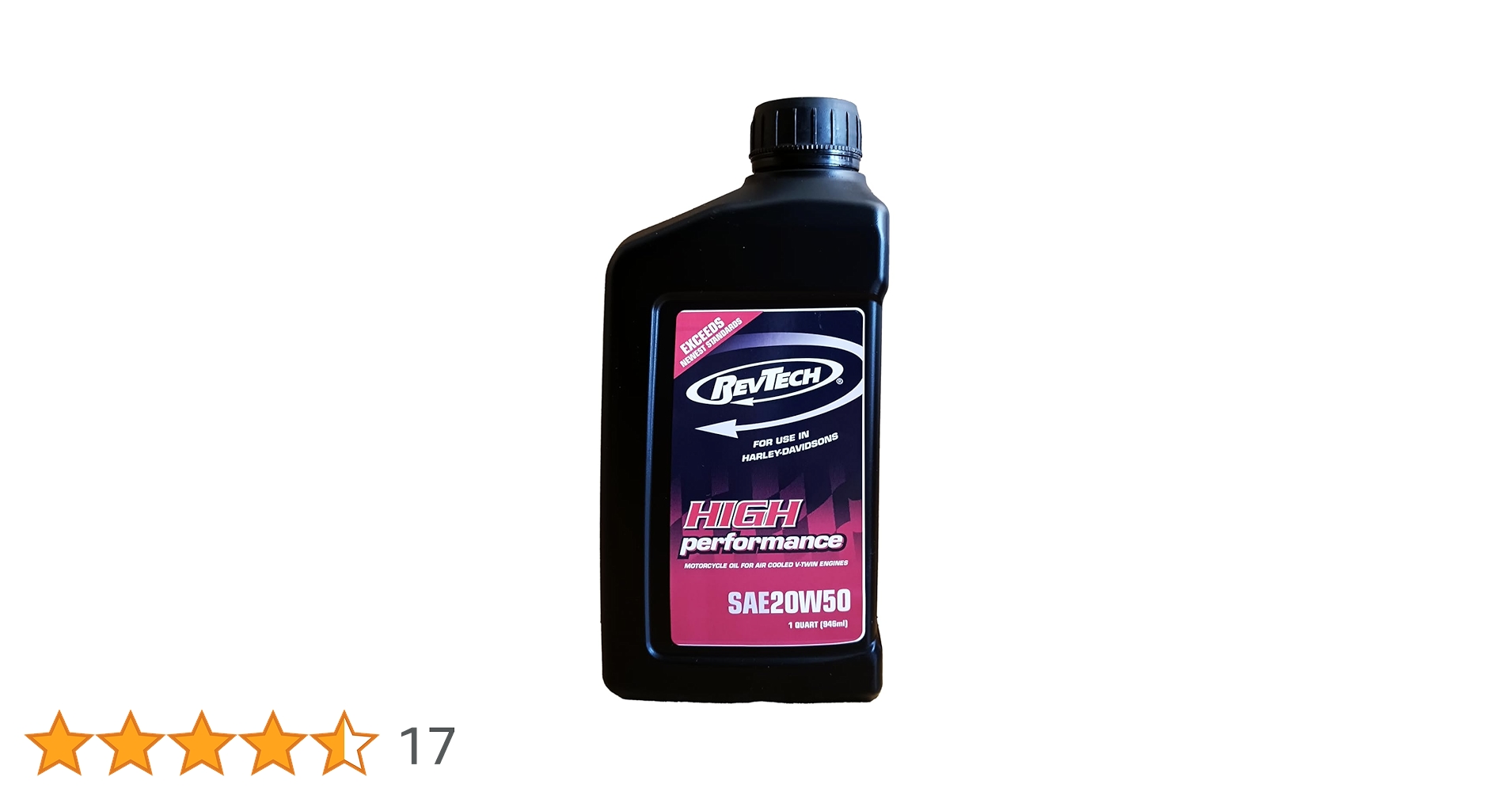 Amazon | REVTECH(レブテック) エンジンオイル SAE20W50 946ml(1