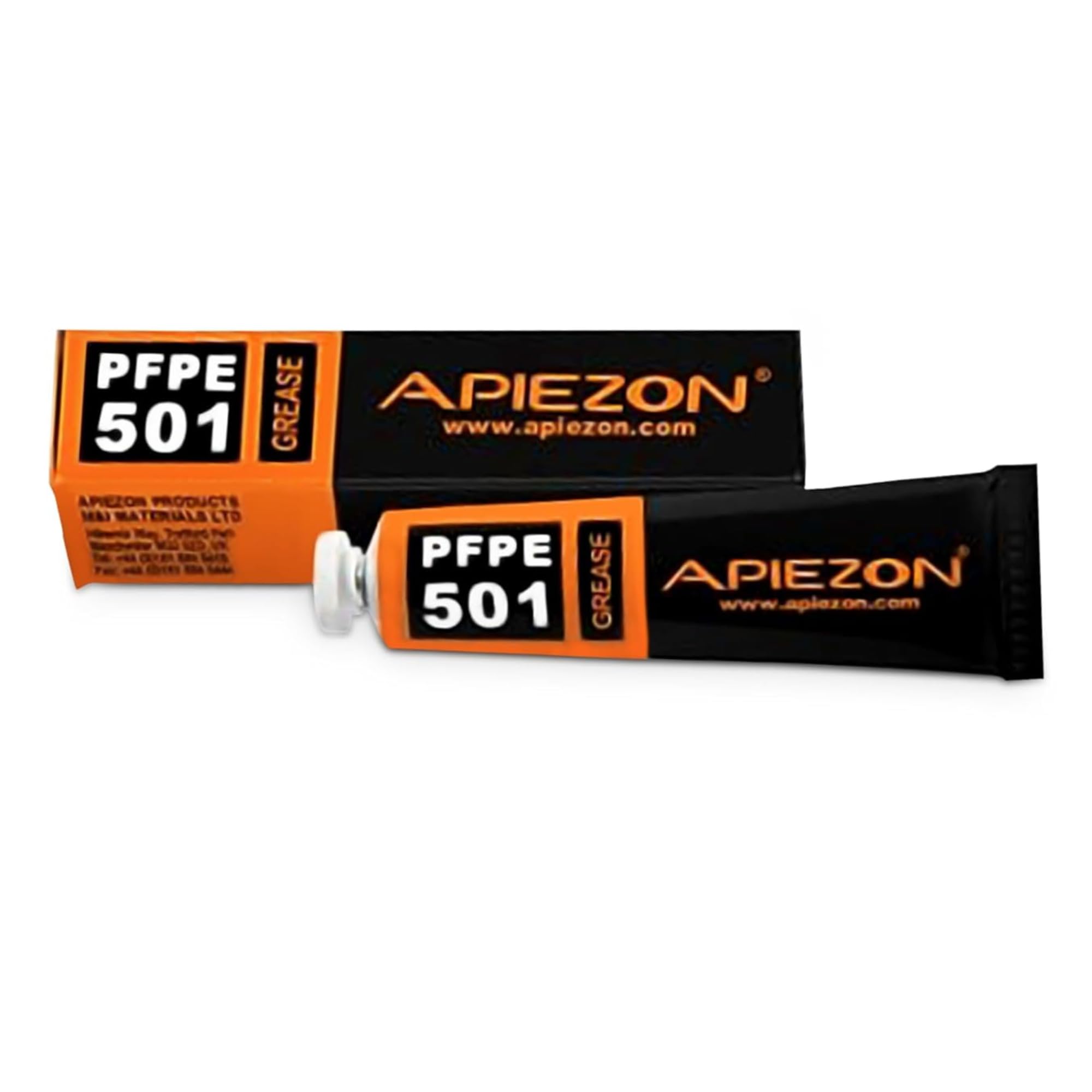 USA Lab Apiezon PFPE 501 High Temperature Vacuum Grease Tube 100g - Food Grade Lubricant Grease NSF Certified - For Sealing, Short Path Distillation, Semiconductor - 250C Compatible - Food Safe Grease