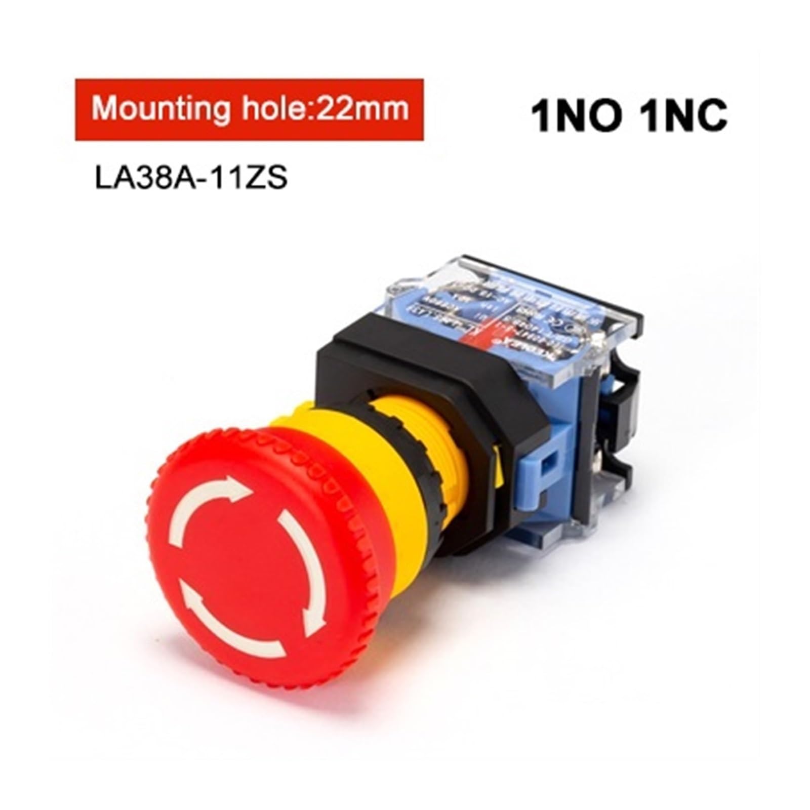 Emergency Stop button push button switch 22mm Emergency Stop