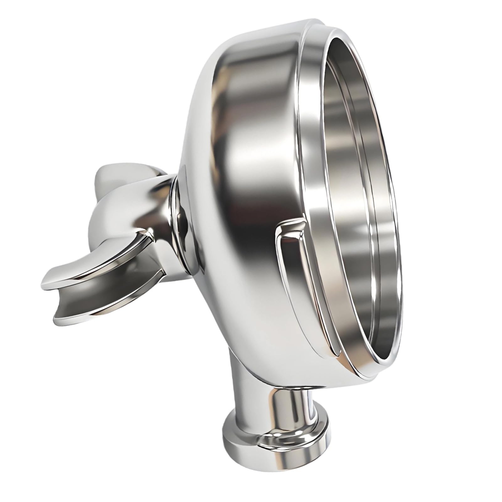 Kalttoy 58mm Espresso Portafilter Spout Head with Flows Control Espresso Handle Part for Perfect Coffee Extractions Coffee Maker Part