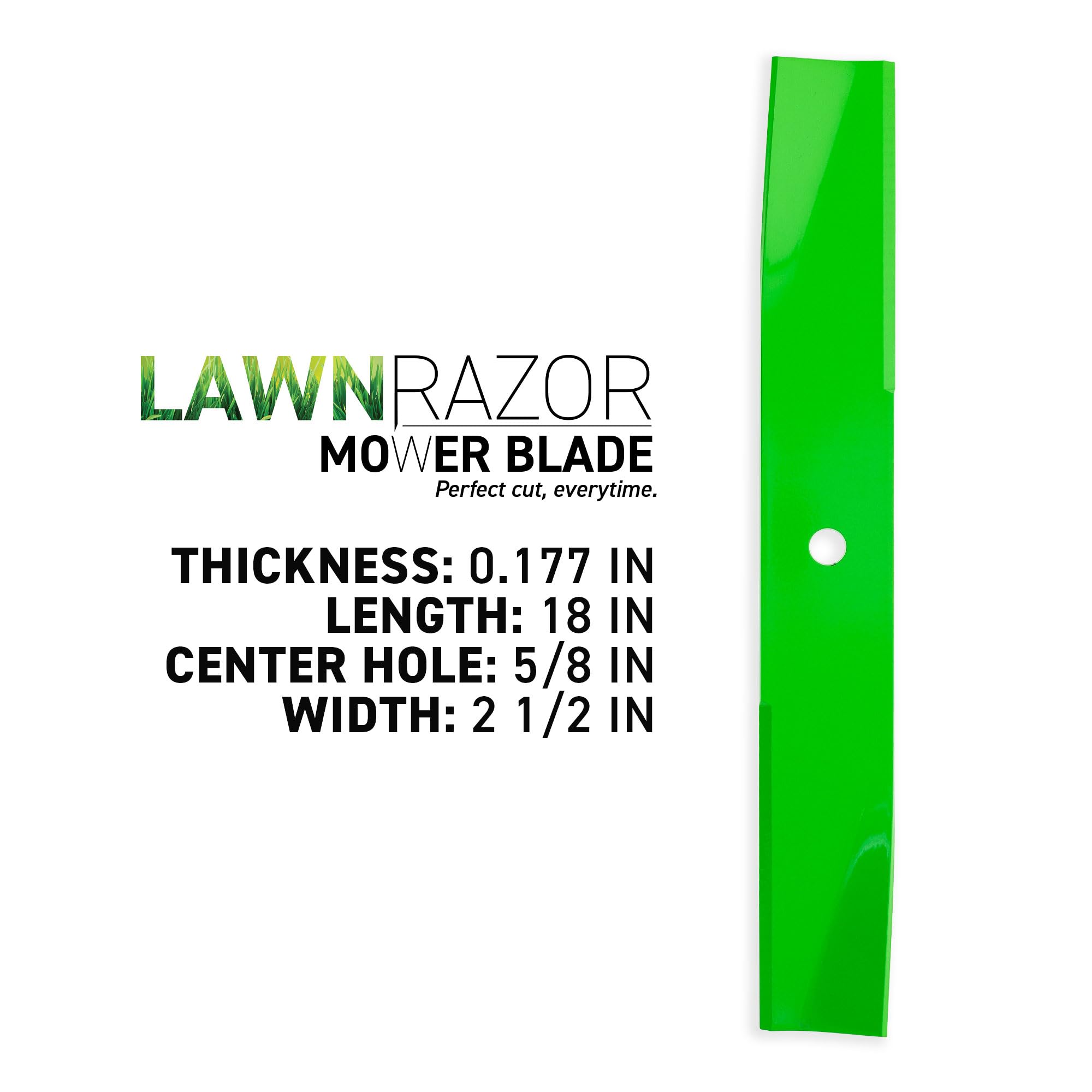 8TEN LawnRazor Messer für Toro TimeCutter ZX525 18-52ZX 132.1 cm Deck 107-1742-03 (Mulching) 3 Pack